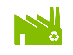 Baterías usadas se reciclan para generar nuevas.